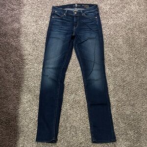 7 For All Mankind Indigo Denim Pants